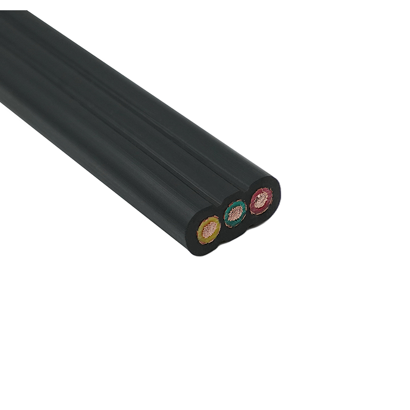 Płaski kabel windowy z miedzianym rdzeniem, izolowany PCV, ekranowany