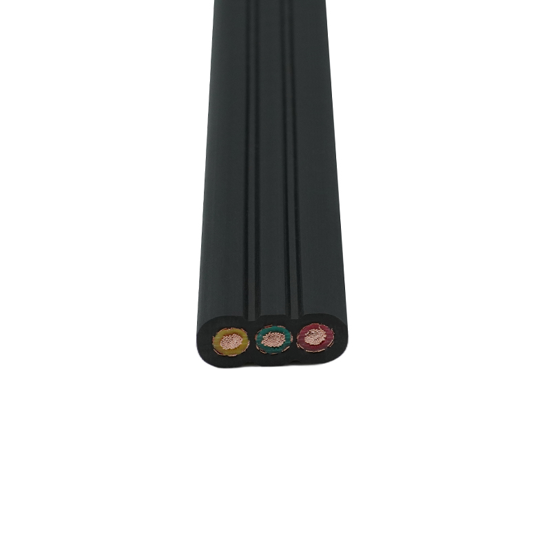 Płaski kabel windowy z miedzianym rdzeniem, izolowany PCV, ekranowany