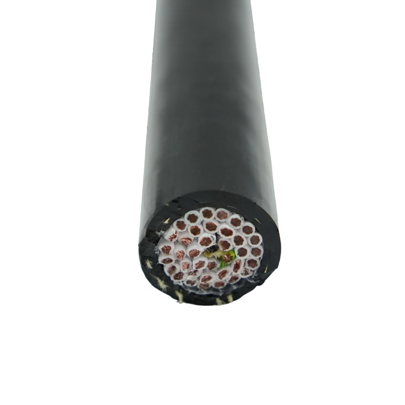 Wodoodporny kabel do zwijania dźwigu z podwójną powłoką TPU